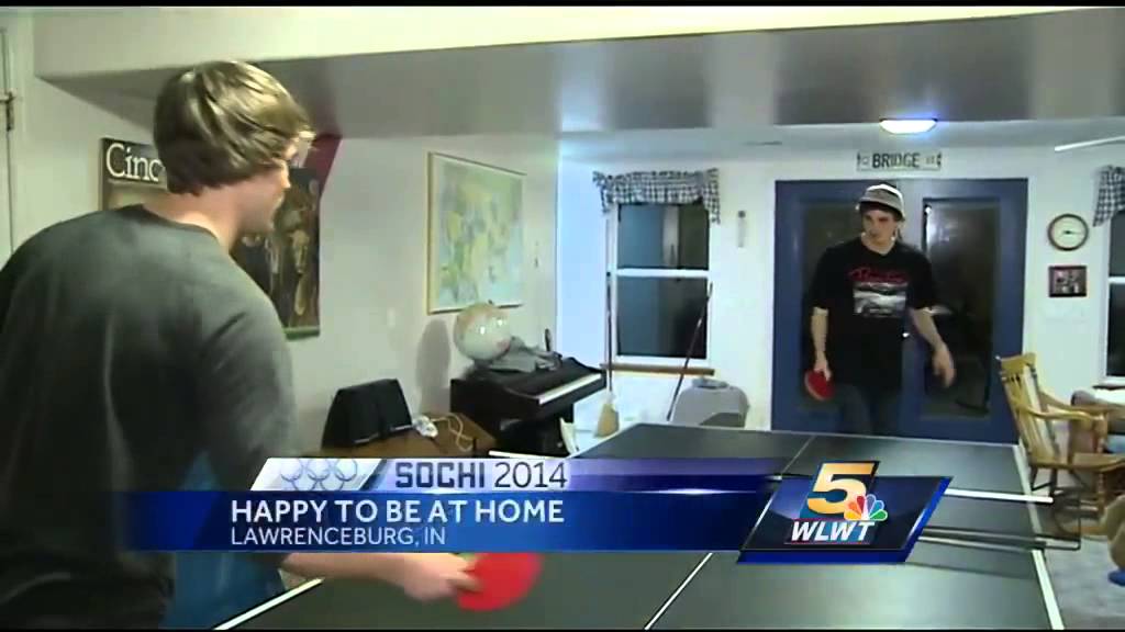 Olympian Nick Goepper spent first night back in Lawrenceburg Tuesday