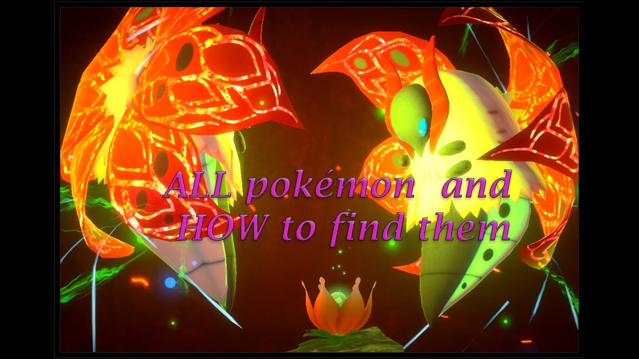 Fireflow Volcano Illumina Spot- ALL Pokémon and HOW to find them!