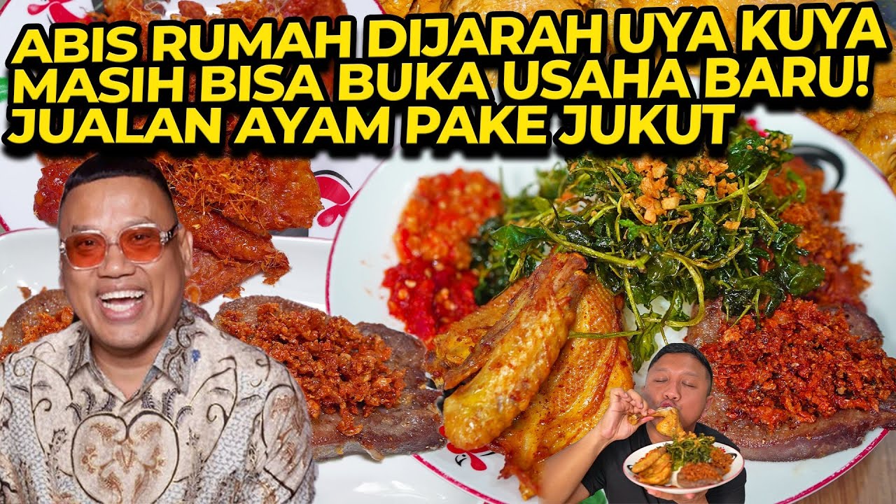 ANGGOTA DPR UYA KUYA BUKA USAHA BARU!! JUAL AYAM GORENG 25RIBU SEPOTONG