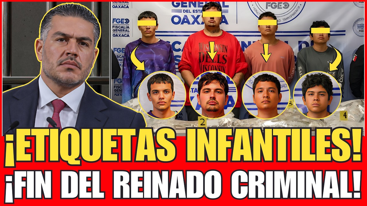 ¡CAYERON LOS 4 DE LA SIERRA! | HARFUCH RECONOCE GOLPE AL NARCOMENUDEO EN PUEBLO TURÍSTICO DE OAXACA