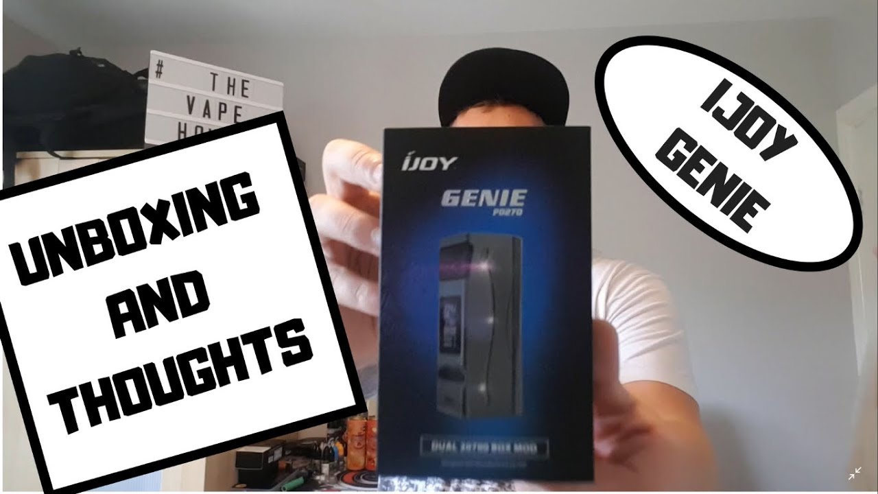 UNboxing and thoughts on the IJOY GENIE PD2700