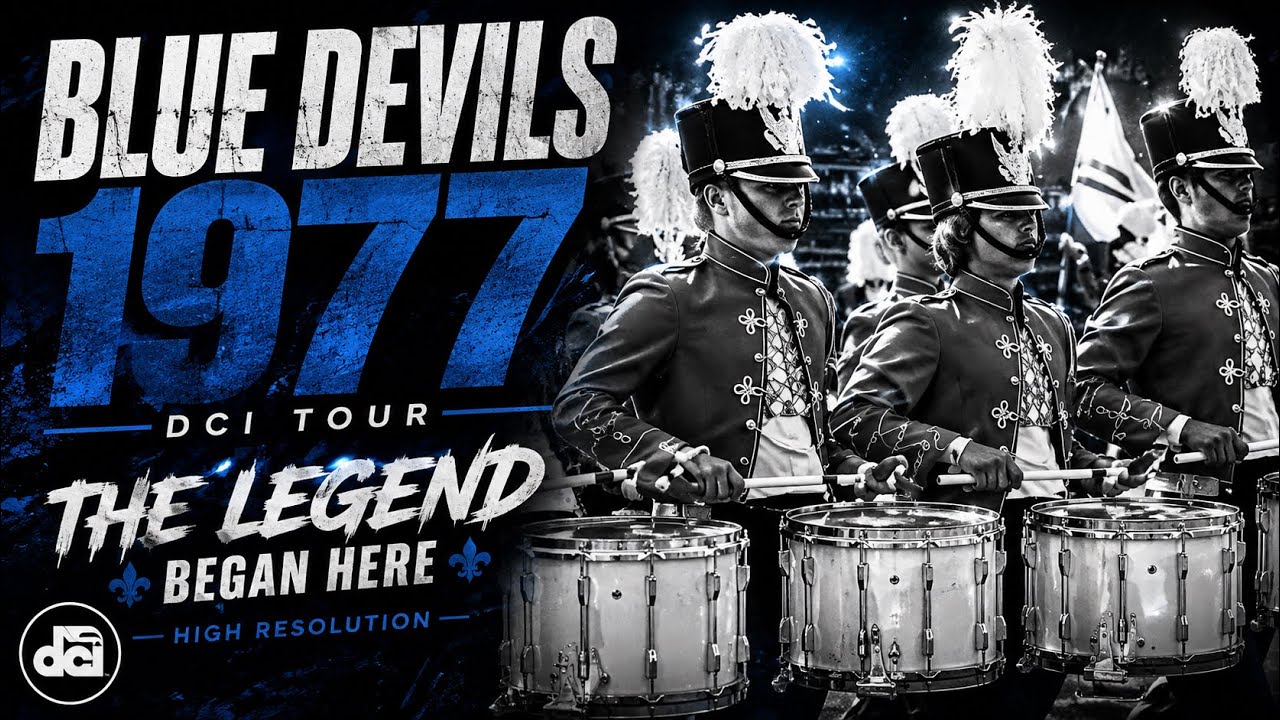 Blue Devils Drum and Bugle Corp full 1977 DCI show High Resolution