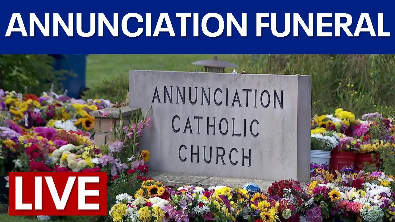LIVE I Funeral service for Annunciation student Fletcher Merkel