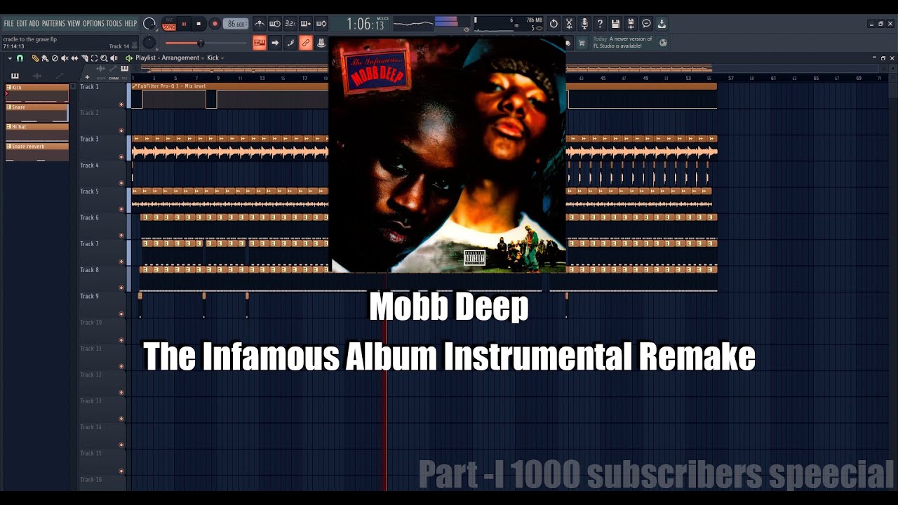 Mobb Deep- The Infamous Full Album Instrumental Remake (1k Subscribers Special)- Part 1