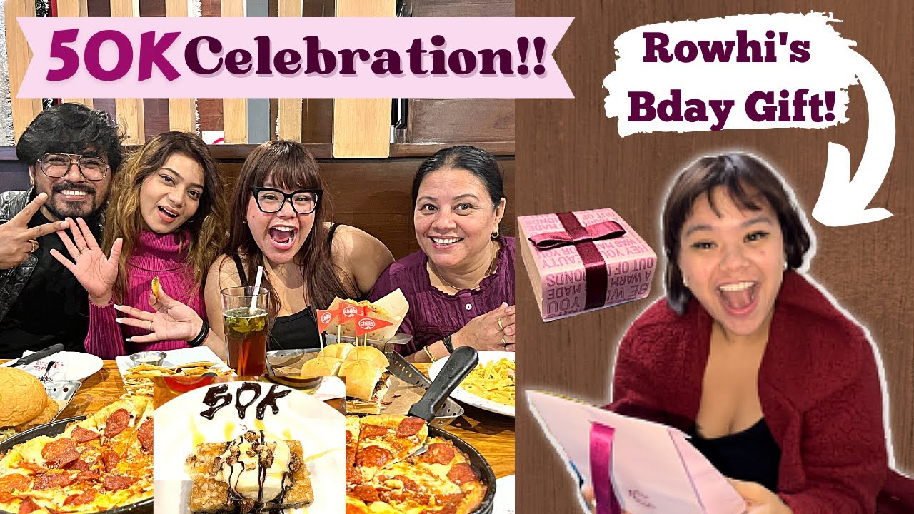 50k Celebration🥳 | @RowhiRai Birthday Gift!!🎁