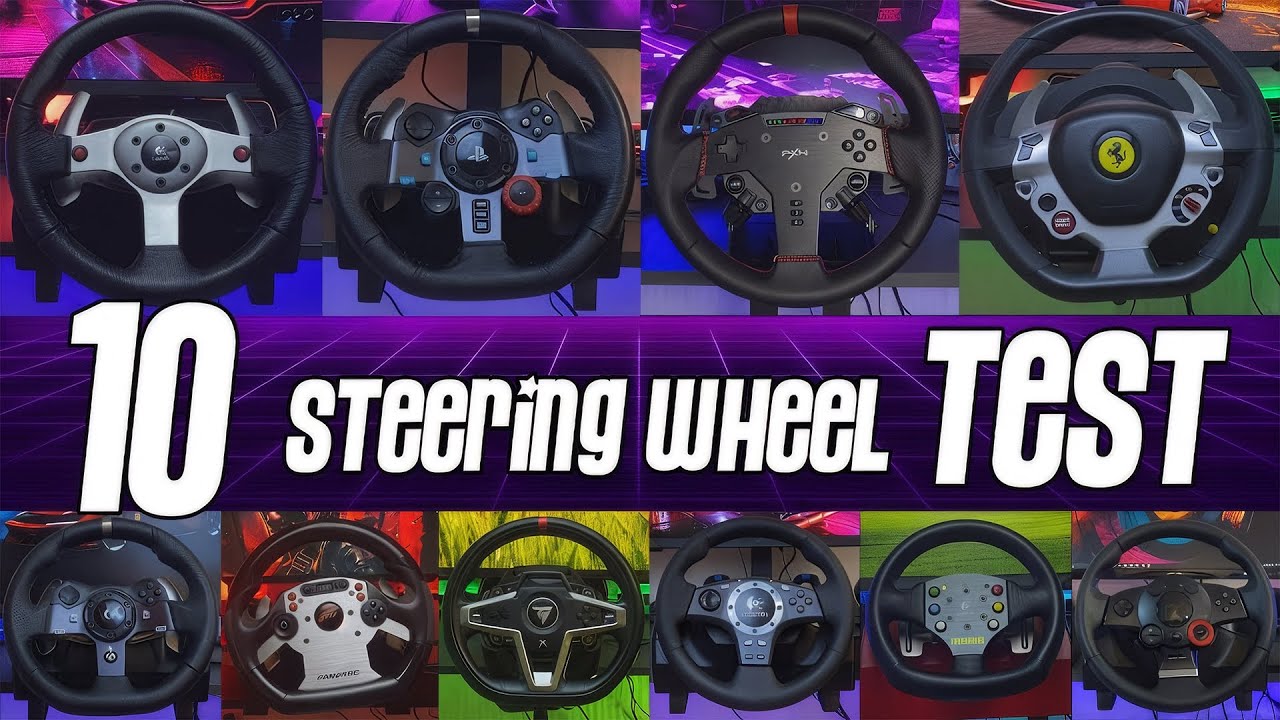 I Tested 10 Racing Wheels &mdash; From Vintage to 2025 Models