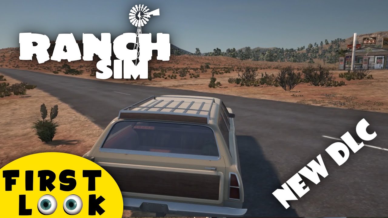 We build a RANCH in the HARSH conditions of SOUTHWESTERN USA - RANCH SIMULATOR - New DLC First Look
