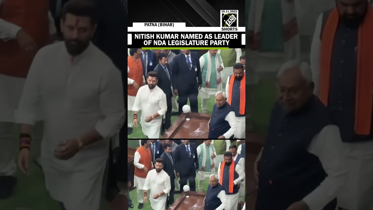 Nitish Kumar named as leader of NDA legislature party, set to form government tomorrow