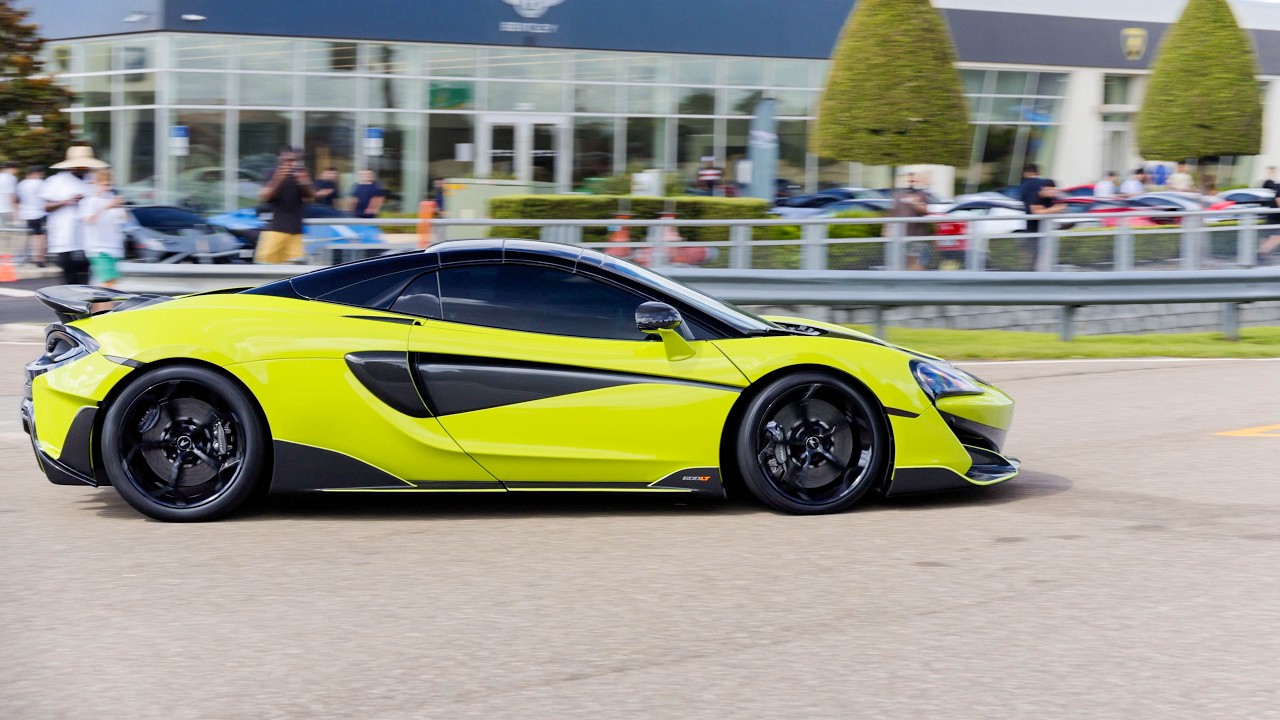 Supercar Social at Lamborghini Orlando | Pullouts, flybys and full sends!! | August 2025