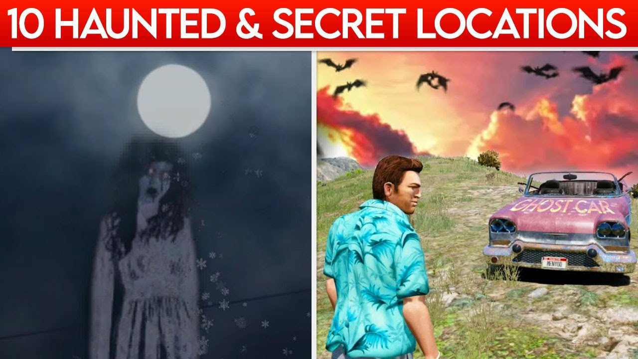 10 SCARIEST Places & Locations In GTA Series You Didn't Know Before | Hindi