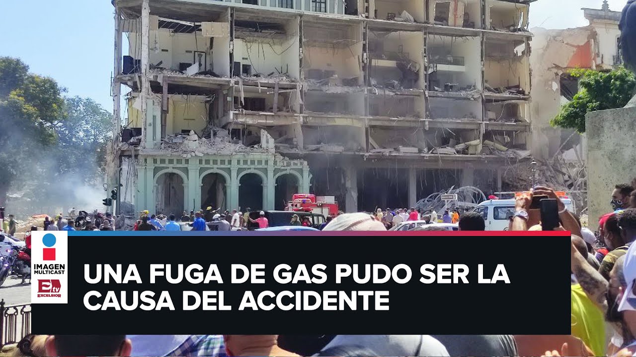 LO ÚLTIMO: Fuerte explosión destruye el hotel Saratoga de La Habana, Cuba