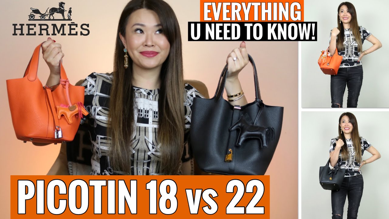 Хотите купить HERMES PICOTIN 18 или 22? СМОТРИТЕ ЭТО СНАЧАЛА! Подробный обзор и сравнение | Mel в...