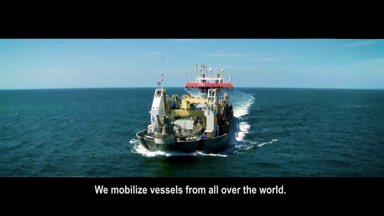 Working for Boskalis - Dredging
