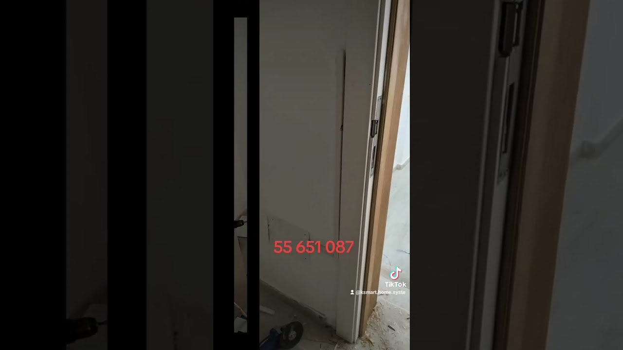 installation digicode et serrure &eacute;lectrique