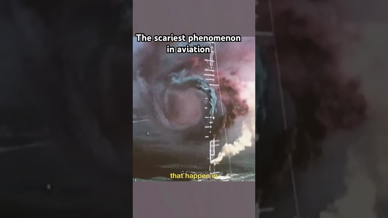 Every airplane creates this and it&rsquo;s terrifying #aviation #avgeek