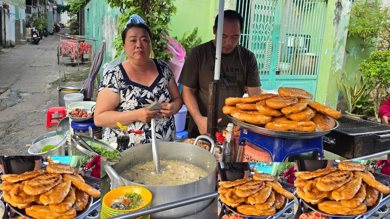 Tiệm súp cua nấu trứng bắc thảo màu đen tuyền đông khách của bà trùm Lệ Chép Sài Gòn