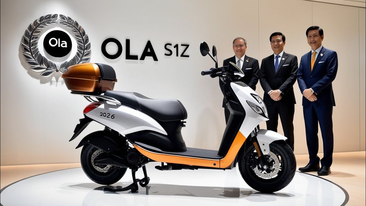 Ola S1Z 2026 | Smart Electric Scooter with 150KM Range & Futuristic Features