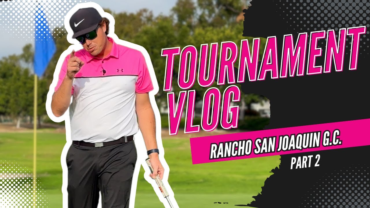 I WON a Golf Tournament !! Rancho San Joaquin BACK 9