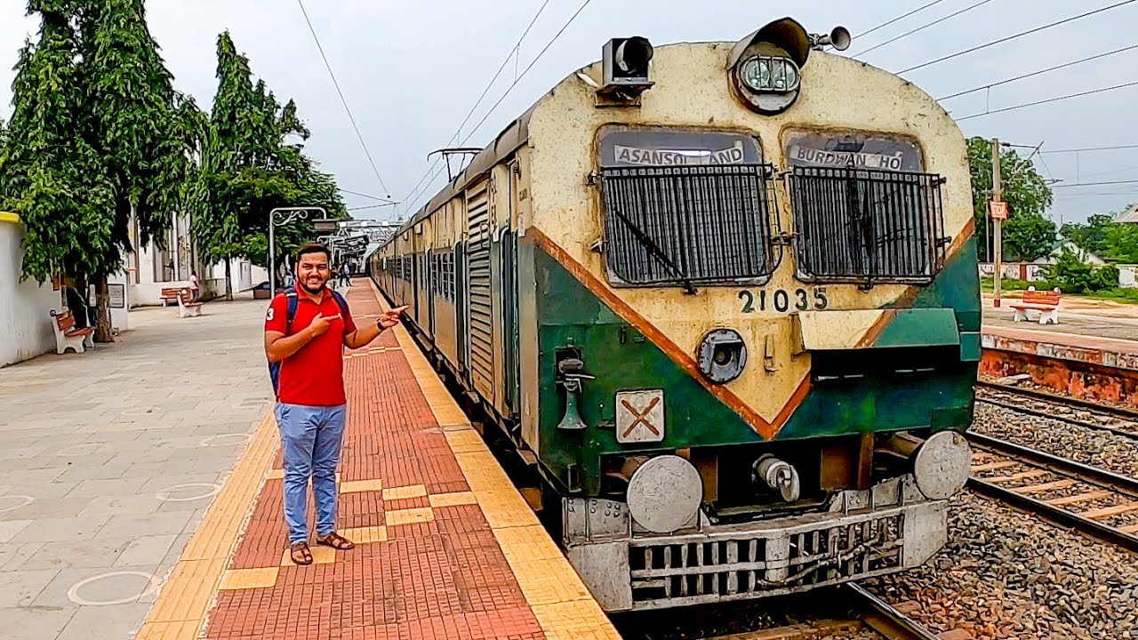 Asansol To Purulia MEMU Passenger Train Journey Vlog.