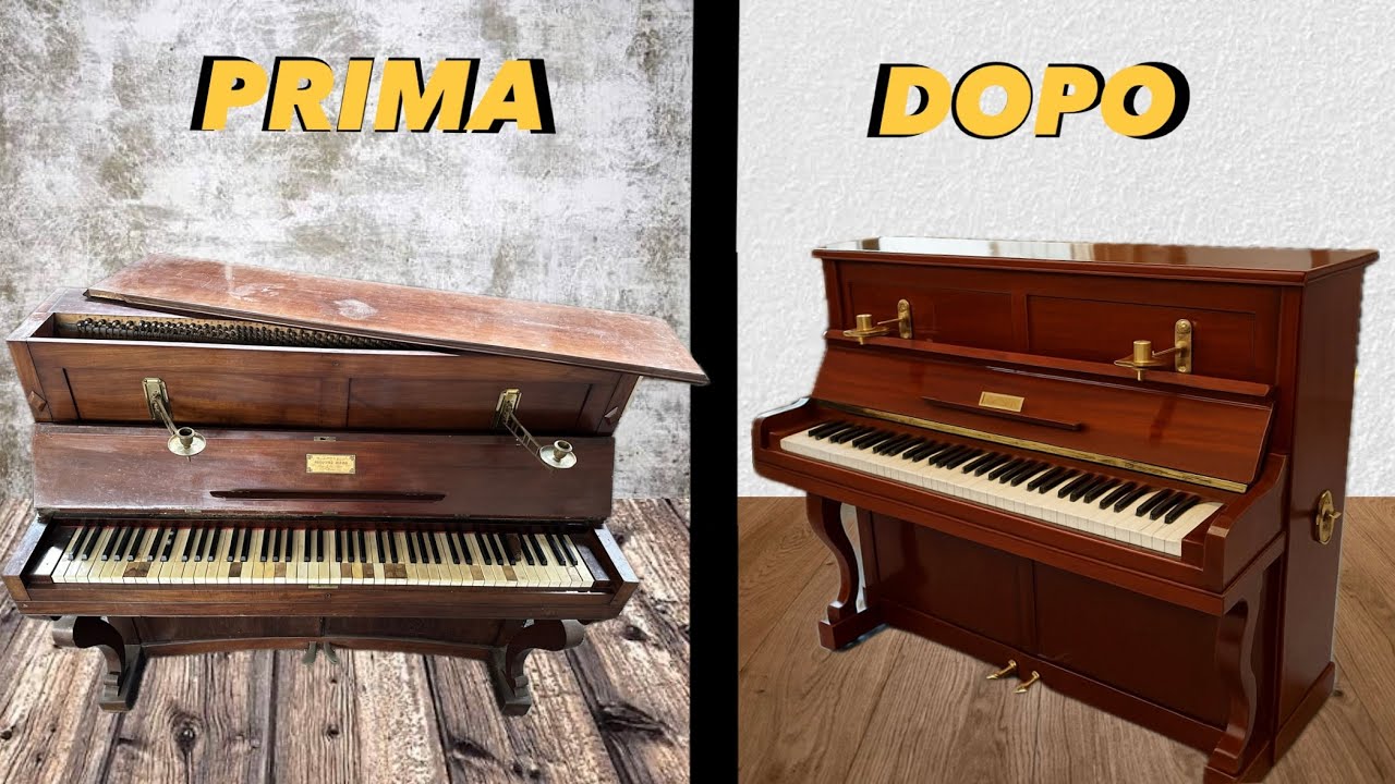 RESTAURO di un PIANOFORTE