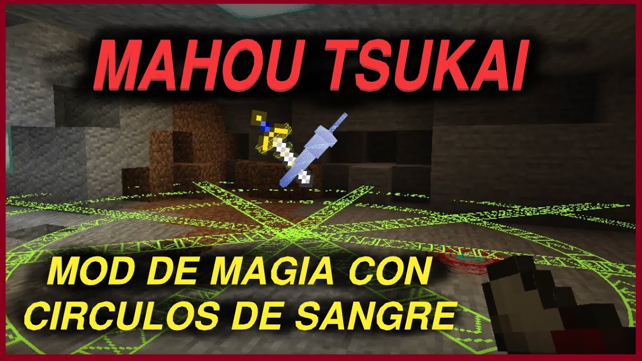 MAHOU TSUKAI 1.18.2 🩸 MAGIA DE SANGRE 🩸 PRIMEROS PASOS + COMO CONSEGUIR TODOS LOS ITEMS DEL MOD
