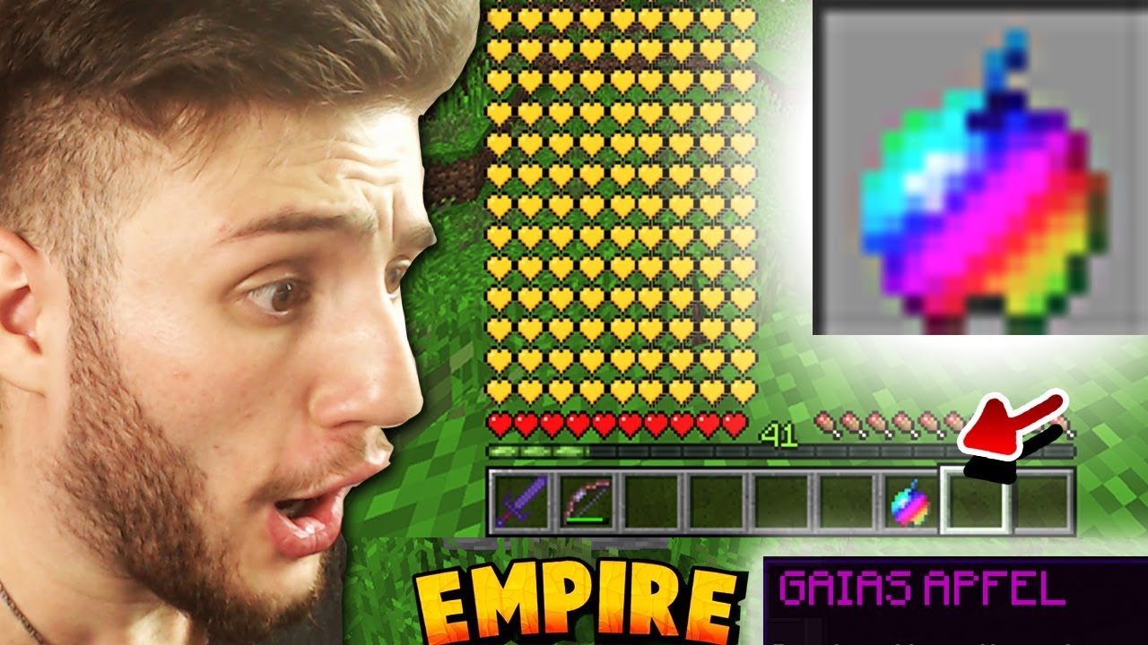GAIA REGENBOGEN APFEL der bei BERÜHRUNG TÖTET | Minecraft Empire #45