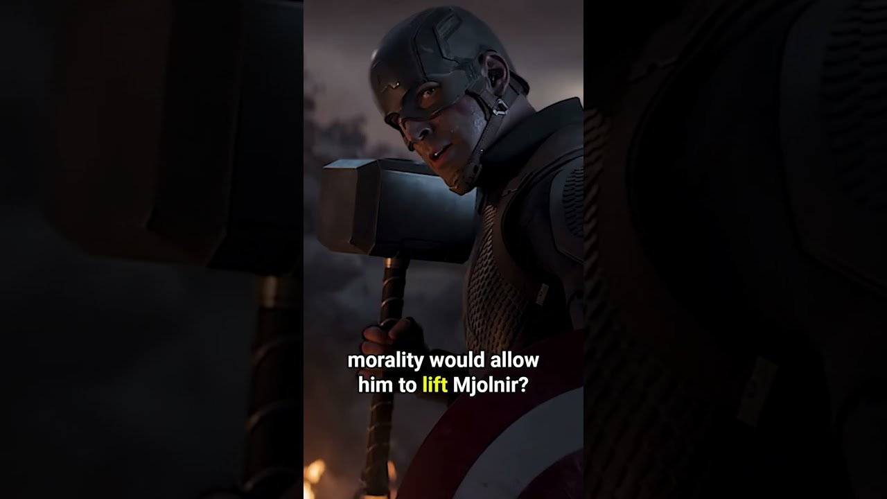 Can Spider-Man Lift Mjolnir? #shorts