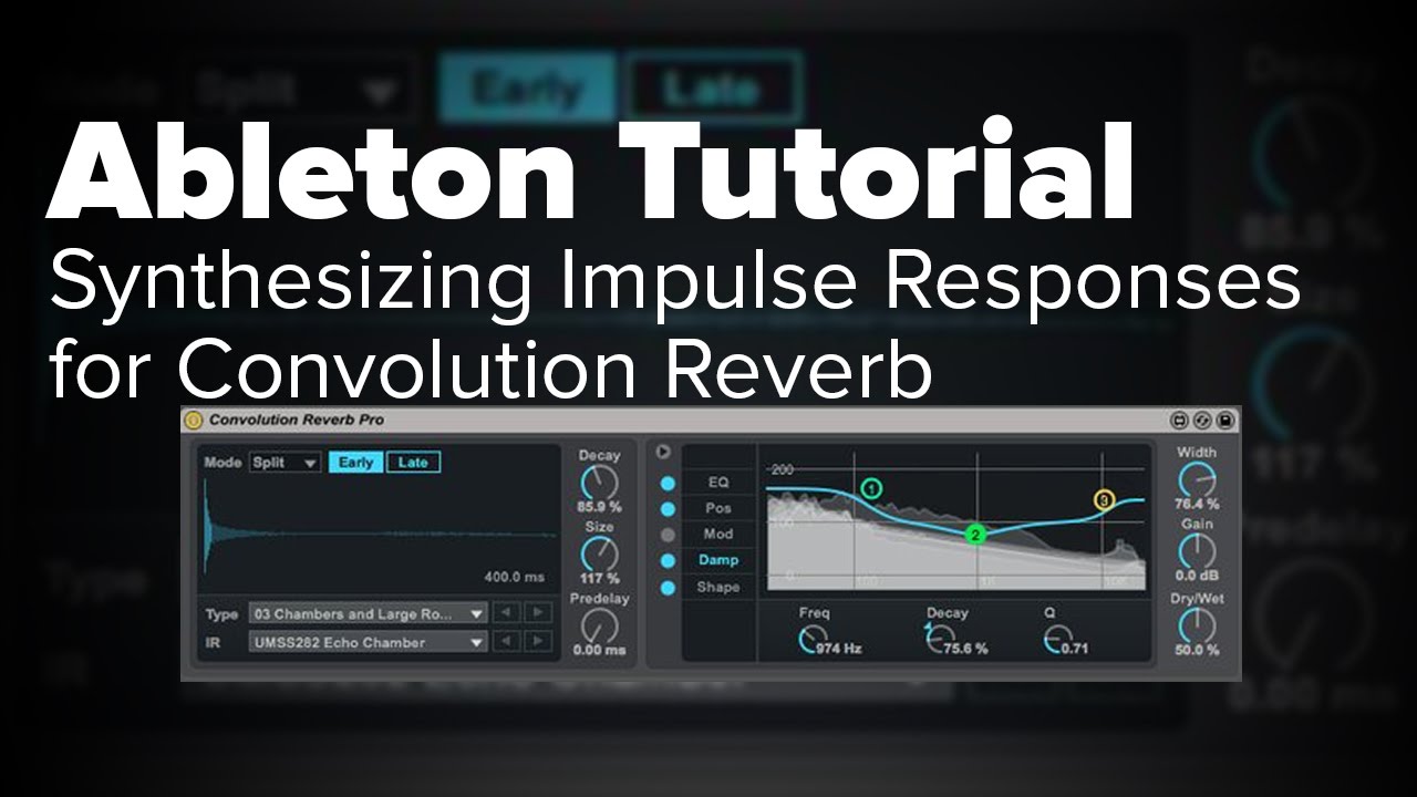 Ableton Tutorial: Synthesizing Impulse Responses for Convolution Reverb