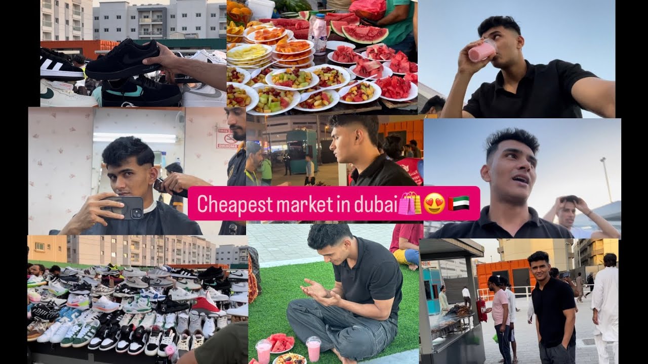 Most affordable market in dubai🇦🇪 |Food| Haircut | Ramadan | Iftari | Shopping 🛍️