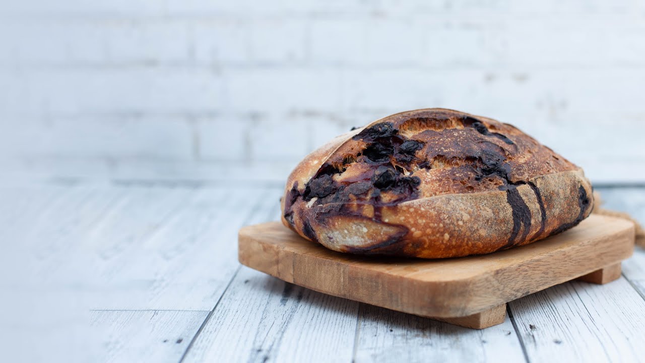 BLUEBERRY lemon SOURDOUGH bread | Recipe for a delicious bread