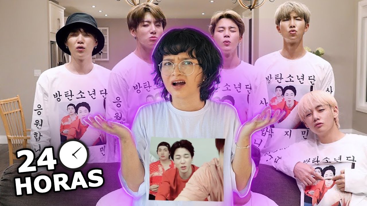 24 HORAS VIVENDO EM RUN BTS | Frost!