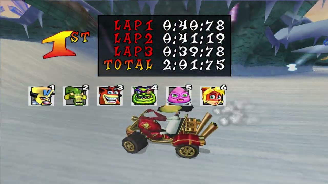 Crash Nitro Kart Xbox-4K: Xemu Quality Test