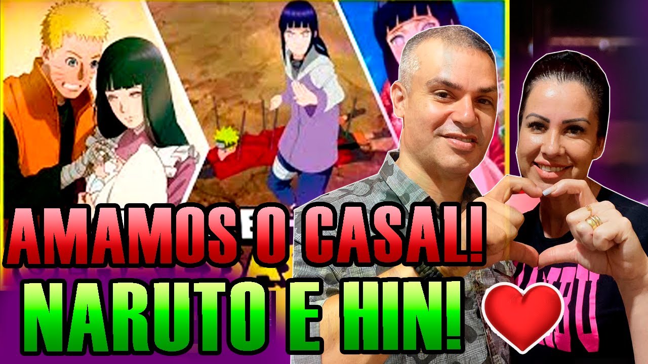 MÃE REACT TODOS OS MOMENTOS DO CASAL NARUTO E HINATA EI NERD