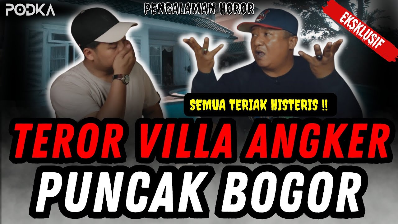 AKIBAT MENANTANG!!! ROMBONGAN INI DI TEROR OLEH PENUNGGU VILLA ANGKER PUNCAK BOGOR SAMPAI KERUMAH