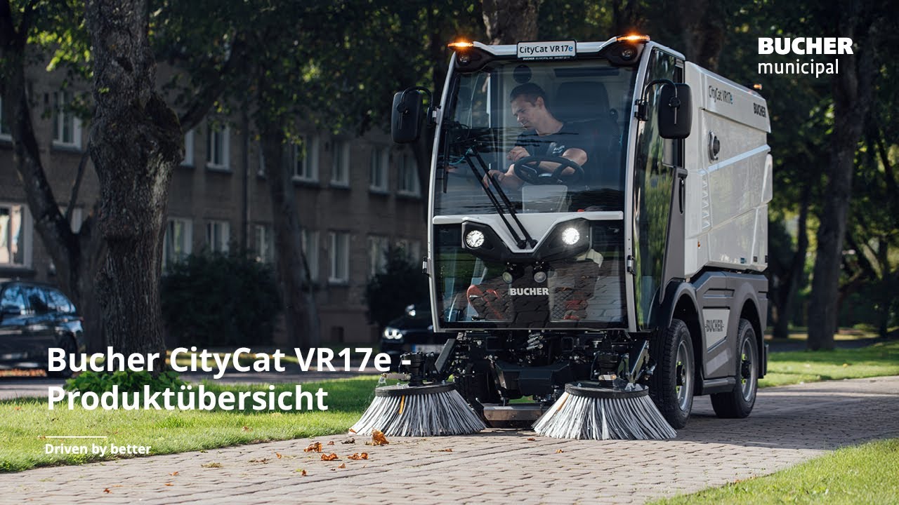 Bucher CityCat VR17e - Produktübersicht