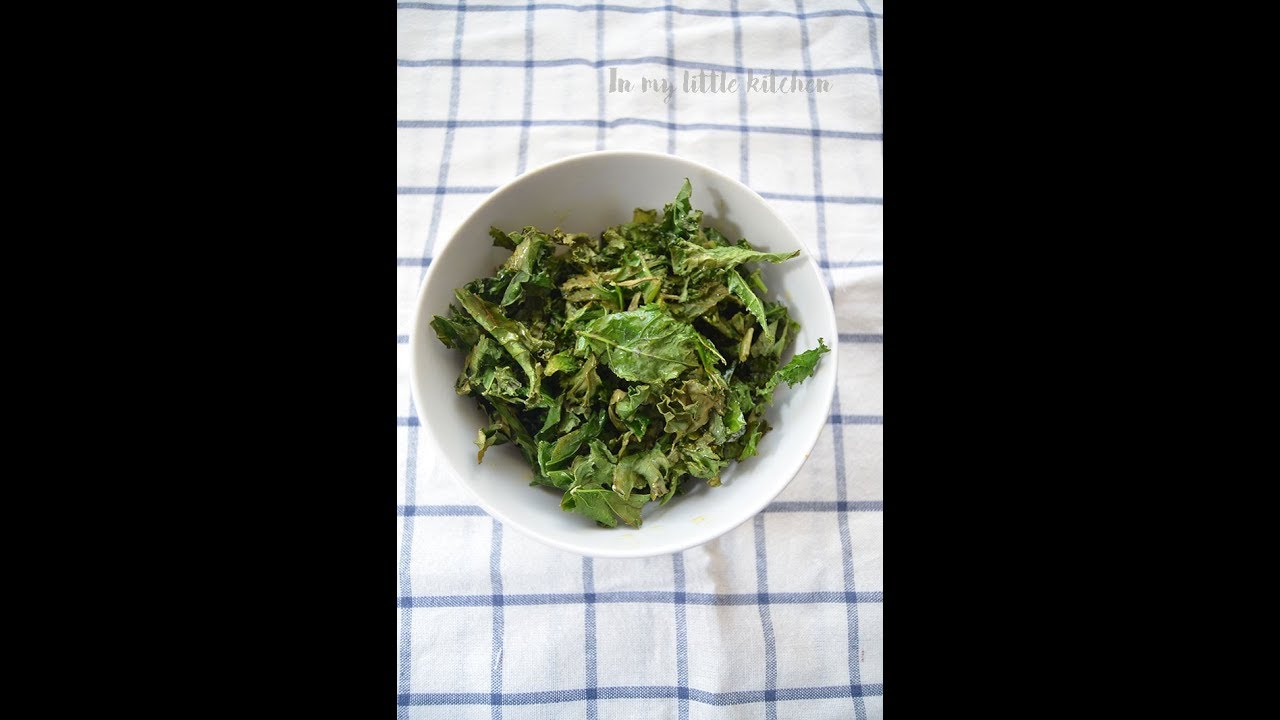 C&oacute;mo hacer chips de kale al horno