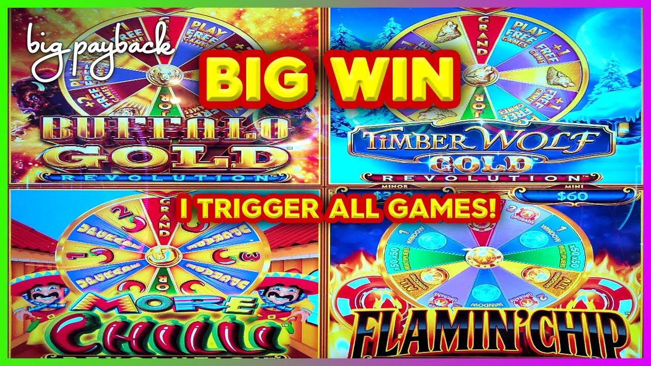 I BONUS ALL GAMES! Wonder 4 Revolution Slot - BIG WIN!