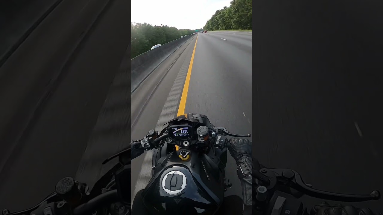 Quick pull on the supercharged ZH2! #supercharged #motorcycle #kawasaki #zh2