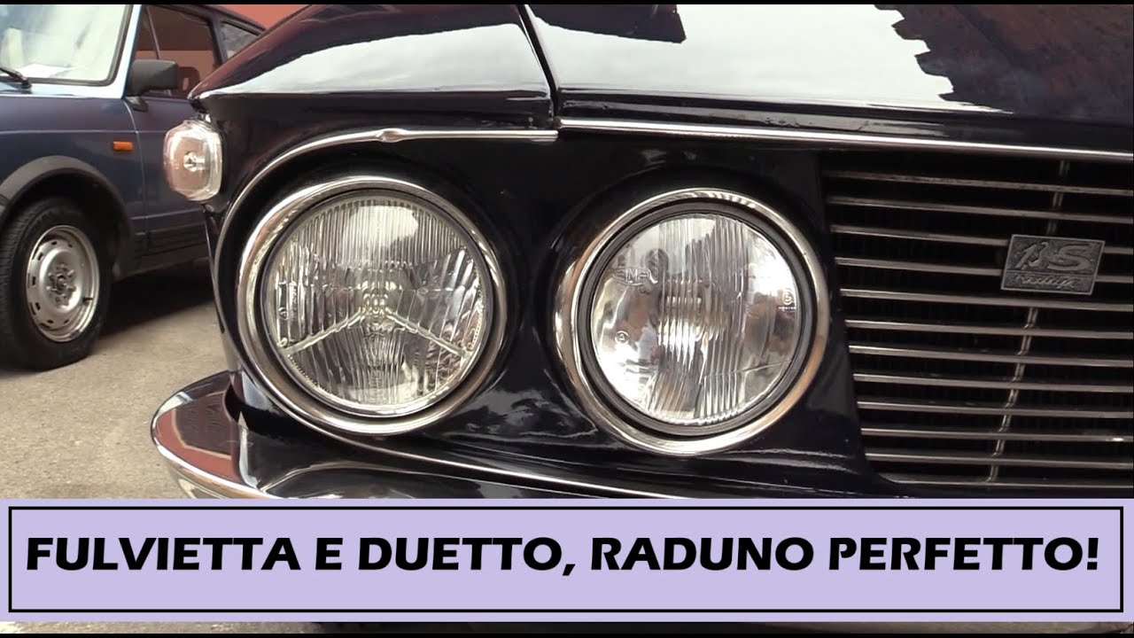 Fulvietta e Duetto, raduno perfetto! Lancia Fulvia Coupé Rallye 1.3 S e Alfa Romeo Spider