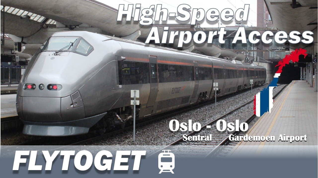 🇳🇴FLYTOGET - High-Speed & Comfortable Airport Access in Oslo