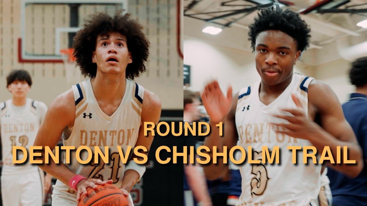 DENTON HIGH VS CHISHOLM TRAIL | 5A DIVISION 1 | ROUND 1 | STUDENT SECTION WAS LIT🔥🫨