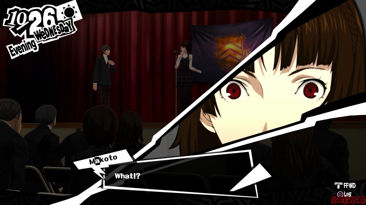 Persona 5 - English Version - Cultural Festival Event w/Makoto