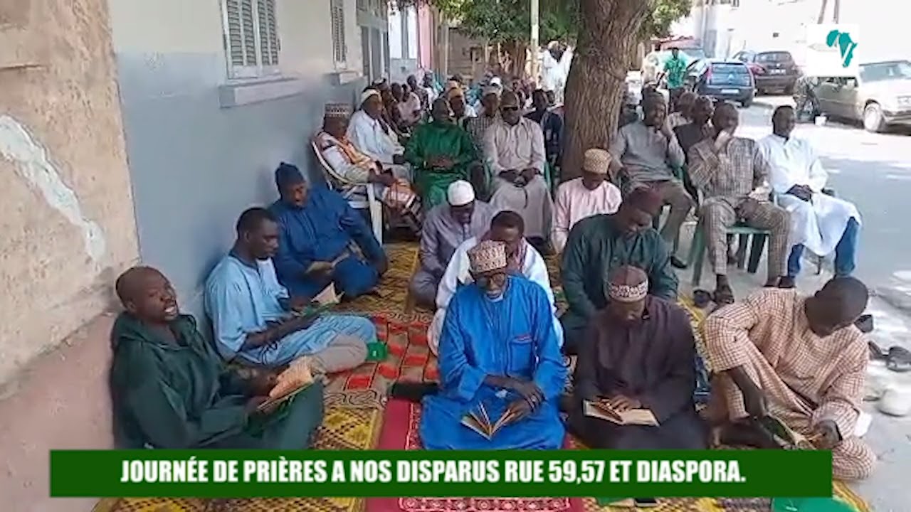 JOURNÉE DE PRIÈRES A NOS DISPARUS RUE 59,57 ET DIASPORA