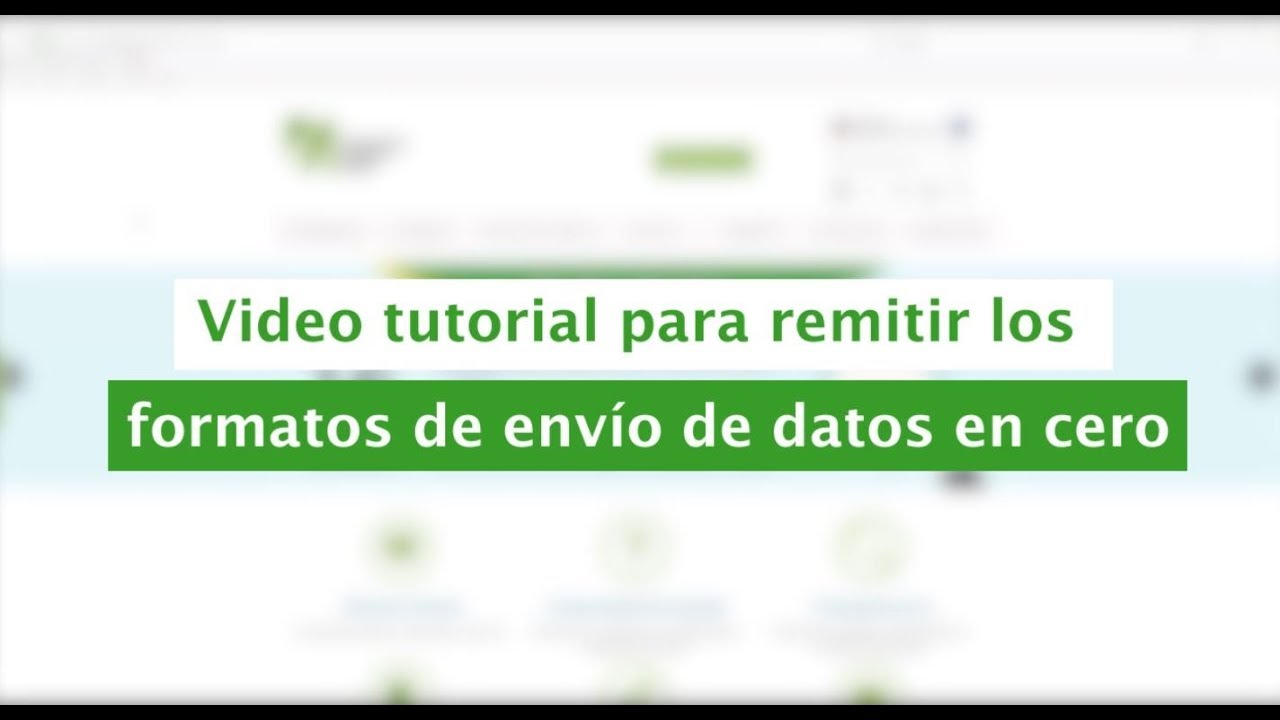 Tutorial: Remisi&oacute;n de Formatos de Env&iacute;o en cero - #FormatosdeEnv&iacute;o