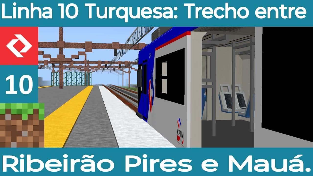 Linha 10 Turquesa (Nova): Trecho entre Ribeirão Pires e Mauá