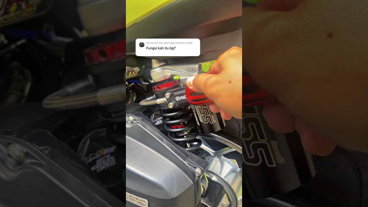 Fungsi bang😁 #modifikasimotor #shortvideo #preloadadjustershock #shockyss #variomodifikasi