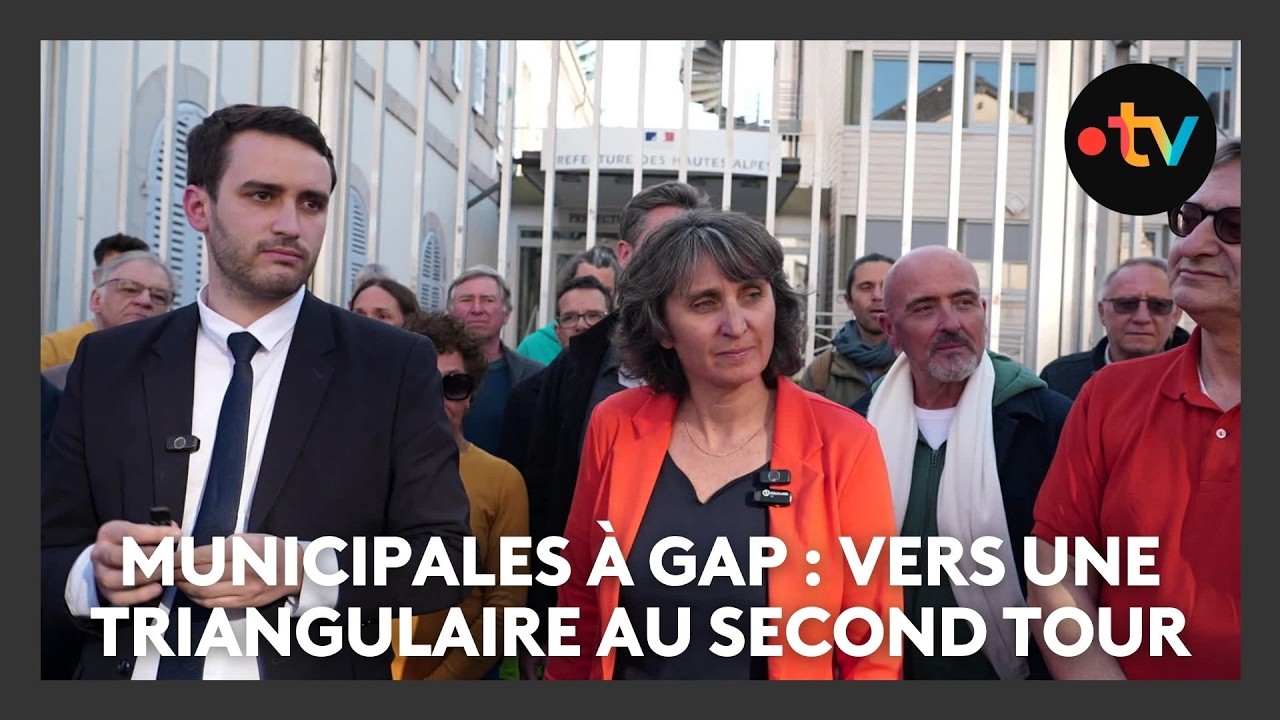 Municipales à Gap : vers une triangulaire au second tour