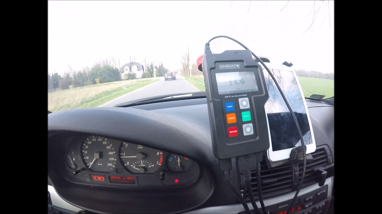 BMW E46 328 M52TUB28 + Turbo Tuned on Stock Siemens MS42 ECU by Racemode