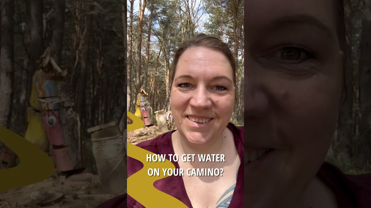 How do you get water on the Camino? 