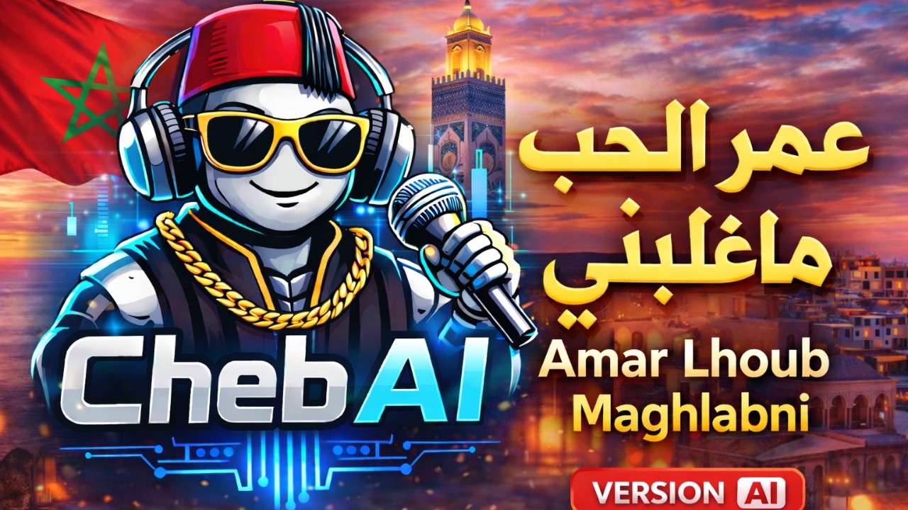 عمر الحب ما غلبني | Amar Lhoub Maghlabni (AI Cover) Cheb AI